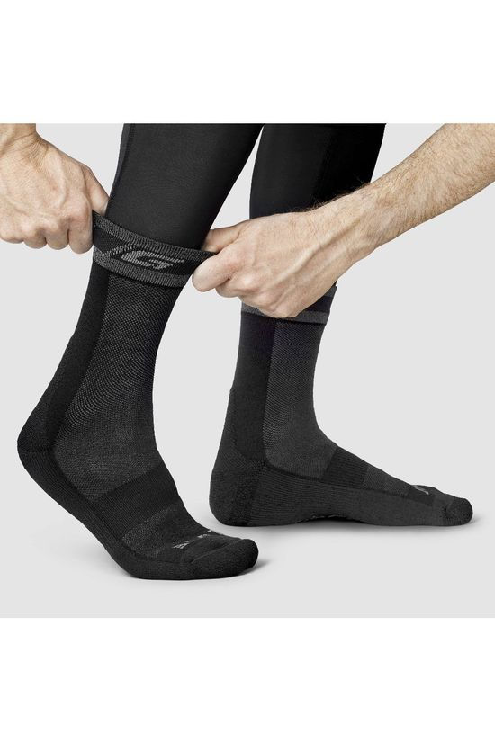 GripGrab Chaussettes  Merino Winter black
