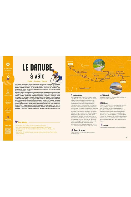 Routard Livre L'Europe À Vélo Itinéraires De 1 À 3 Jours 2025