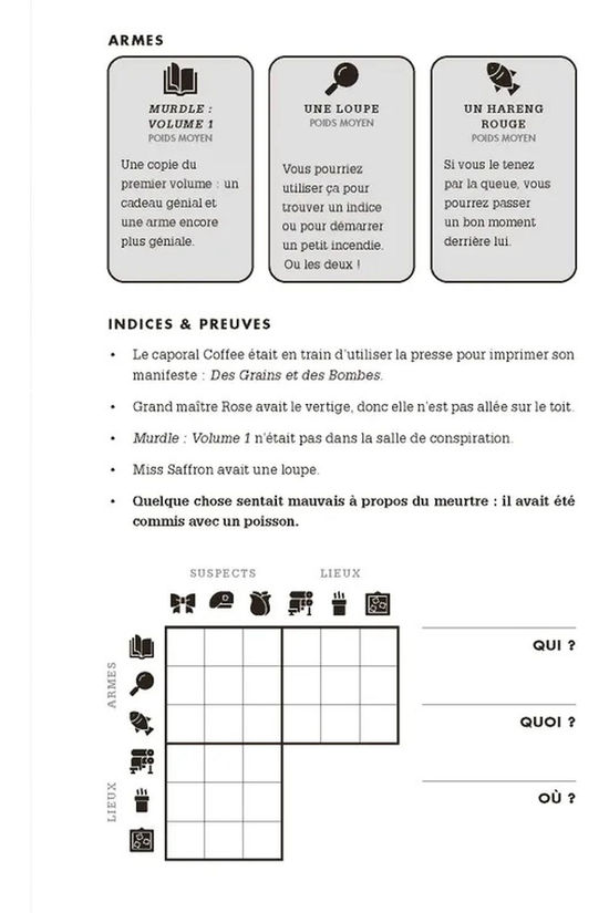 Marabout Livre Murdle Vol.2 100 Mystères Pour Tous Les Niveaux À Résoudre 2025