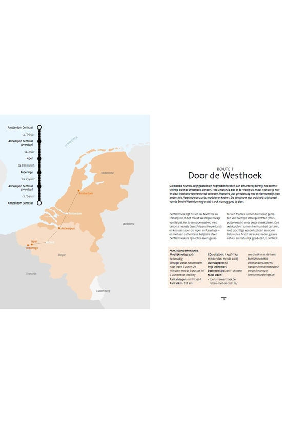ANWB Boek Op Het Juiste Spoor 15 Treinreizen Door West-Europa 2024