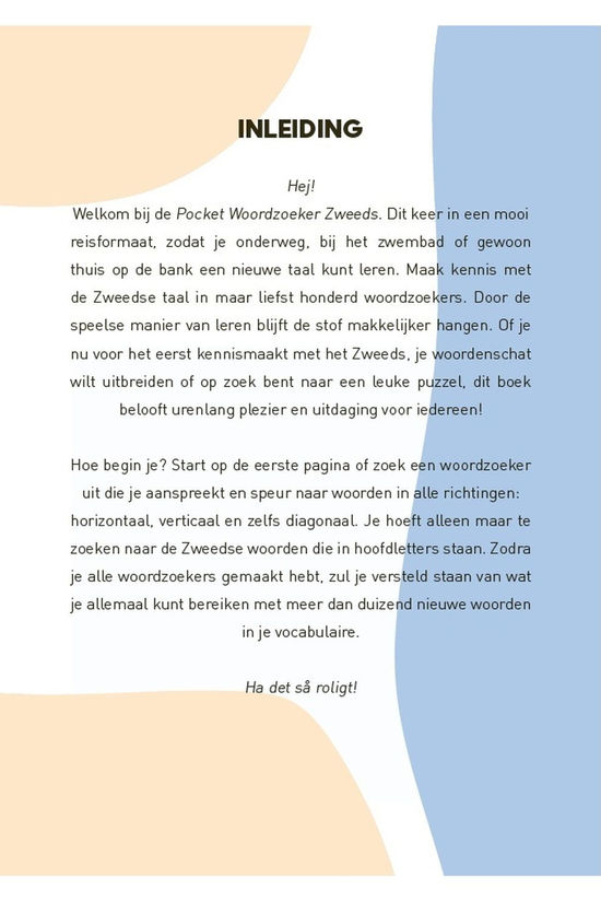 BBNC Livre Pocket Woordzoeker Zweeds 2025