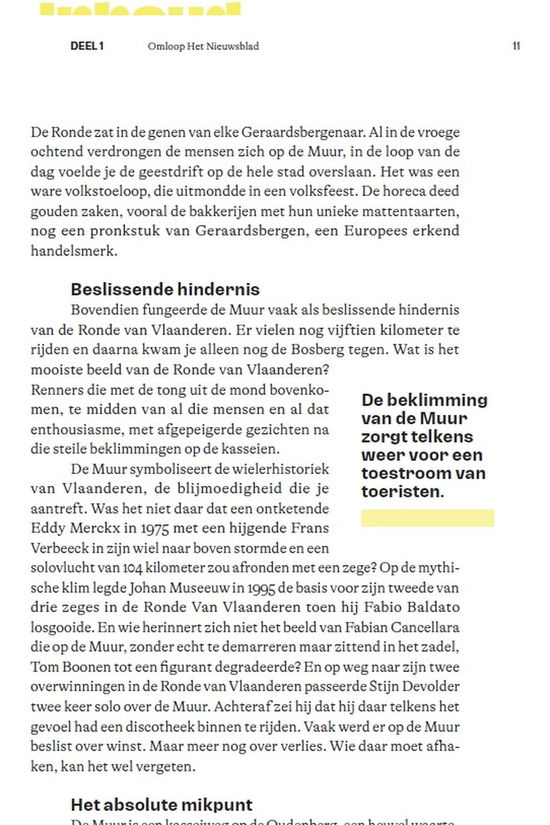 Lannoo Boek Mythische Wielerplekken 2026