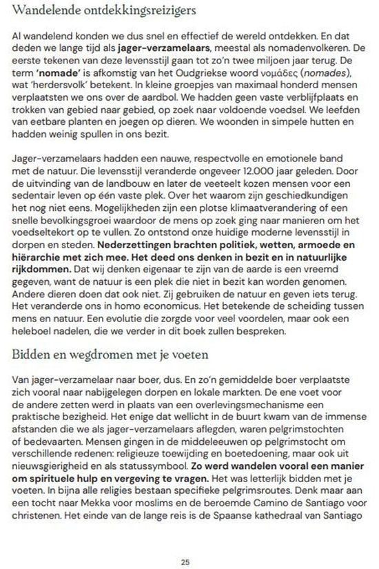 Lannoo 10 levenslessen van de wandelaar 2023