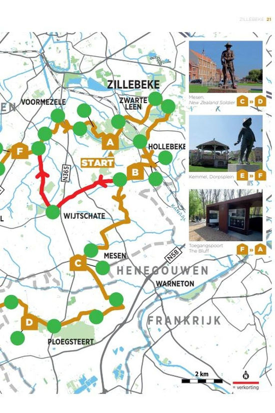 Lannoo Fietsen door de mooiste landschappen van België 2024
