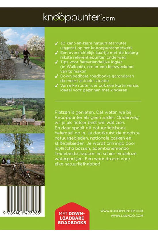Lannoo Fietsen door de mooiste landschappen van België 2024
