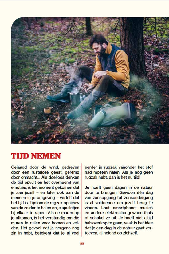 Lannoo Het rewild boek bushcraft & survival 2024