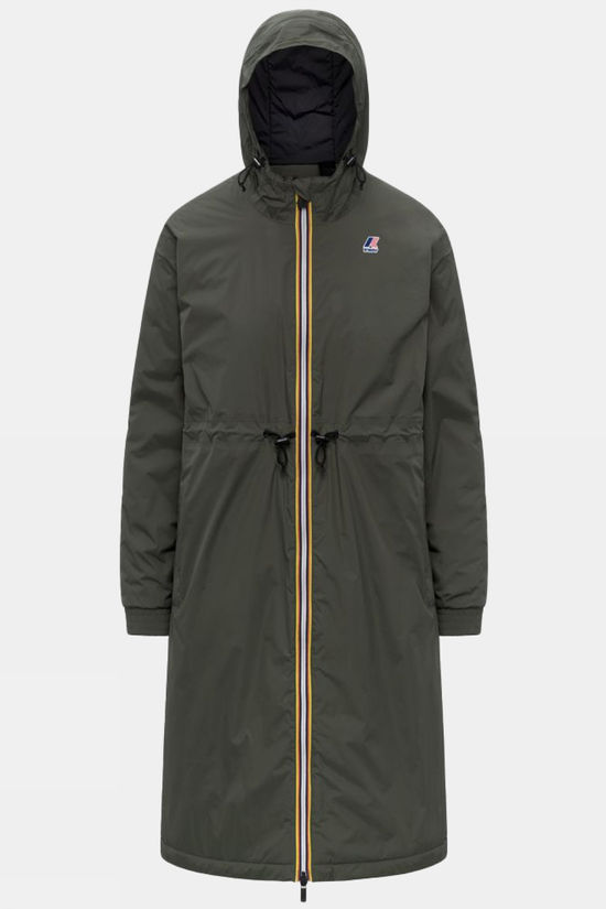 K-Way Veste Le Vrai 4.0 Delia Warm Green Blackish