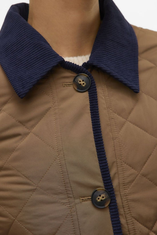 Vero Moda Jas Emily Short Cub Detail:Navy Blazer
