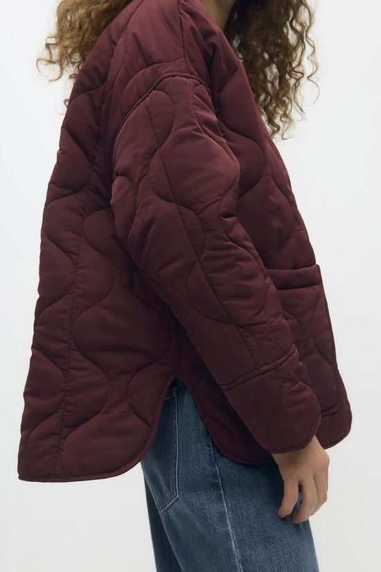 Object Veste Allie Quilted Windsor Wine