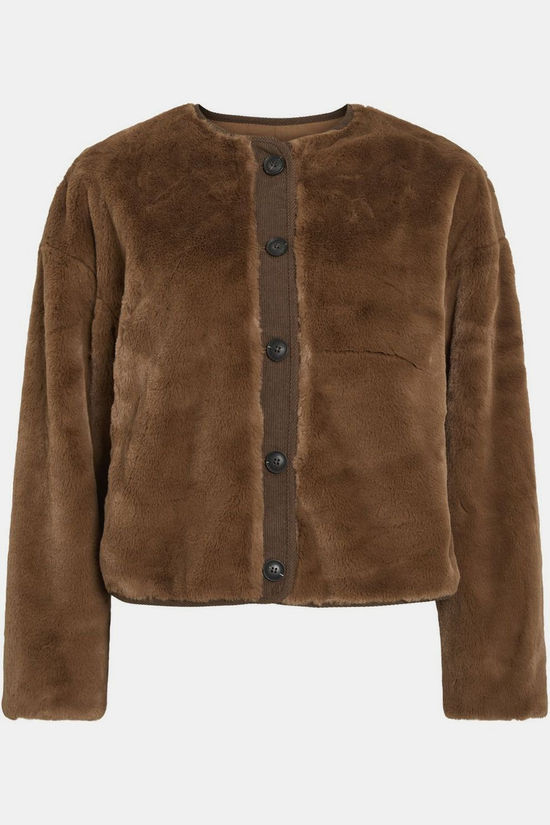 Vila Manteau Avo Pocket Nuthatch Detail:Coffee Bean Binding