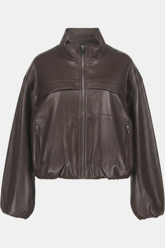 With Black Mantel Aisha Vegan Dark Brown