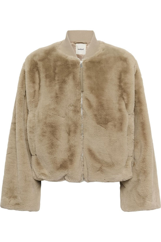 Soaked in Luxury Manteau Estacia Feather Gray