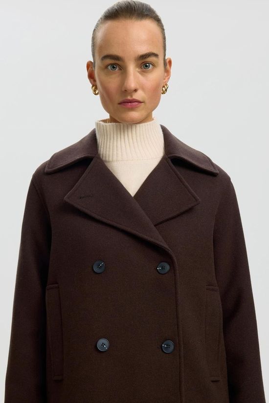Selected Manteau Slwzia-Alma Wool Blend Jacket Delicioso