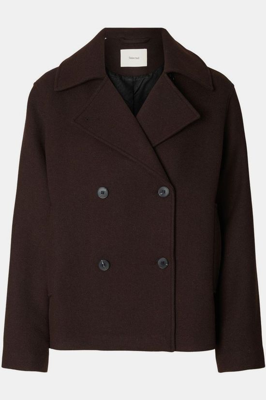 Selected Manteau Slwzia-Alma Wool Blend Jacket Delicioso
