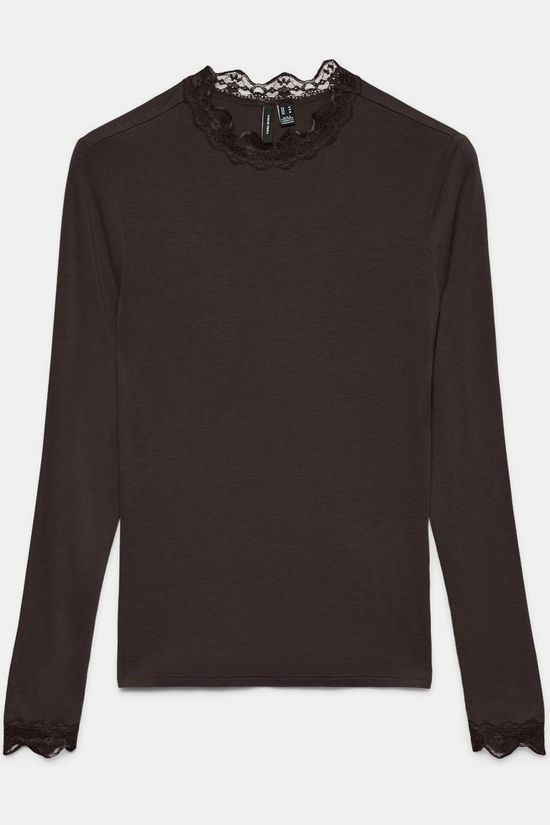 Vero Moda Sous-Pull Rosa Chocolate Torte