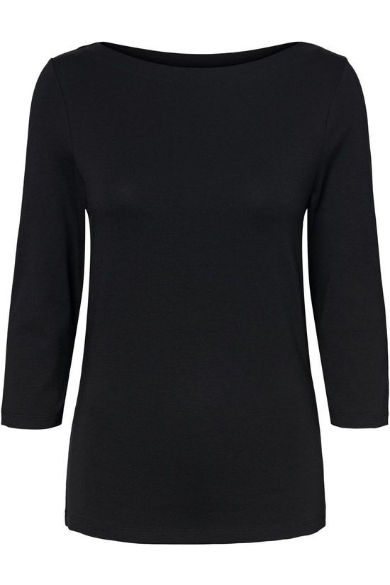 Vero Moda T-Shirt panda Modal Black