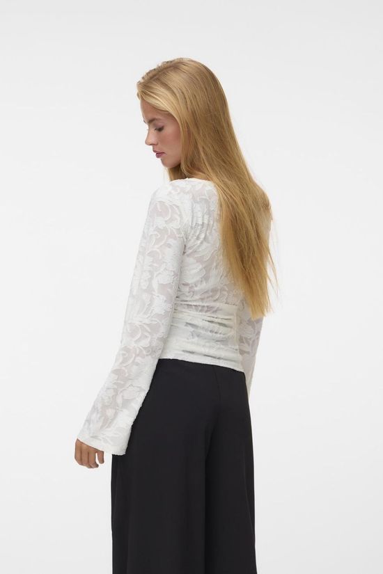 Vero Moda T-Shirt Laylathering Snow White