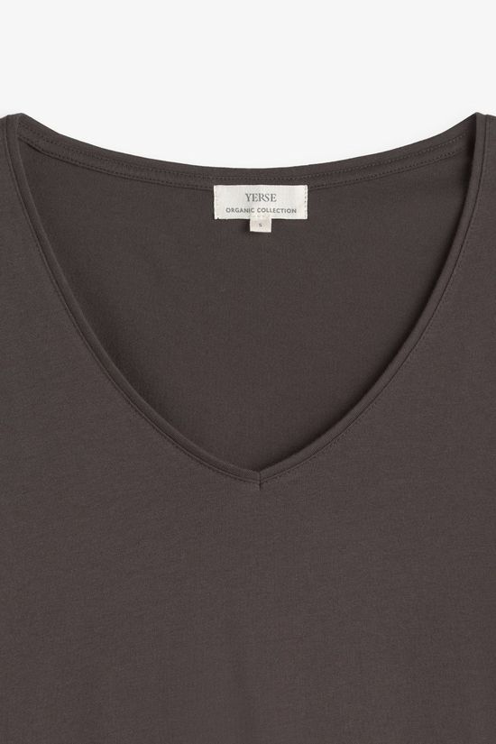 Yerse T-Shirt O-Line45 Marrón Oscuro