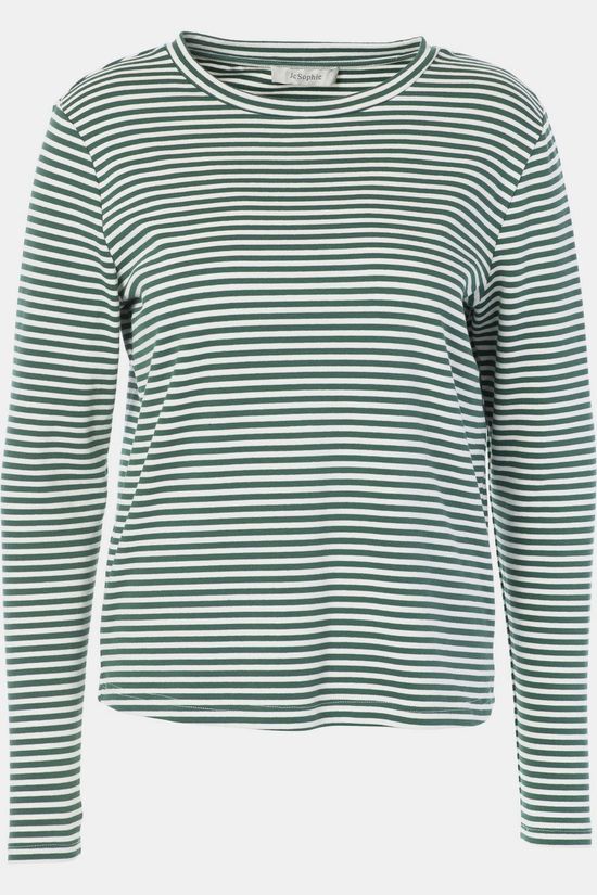 Jc Sophie T-Shirt Emerald Stripes
