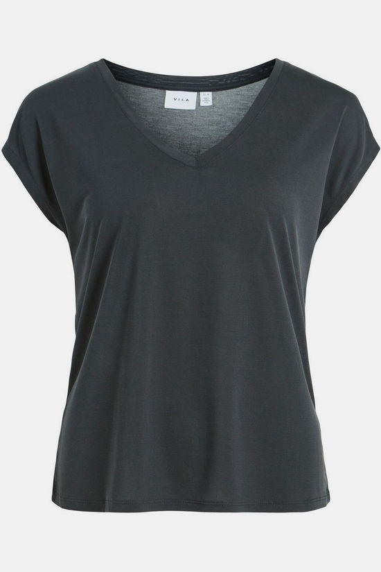 Vila T-Shirt Modala Black
