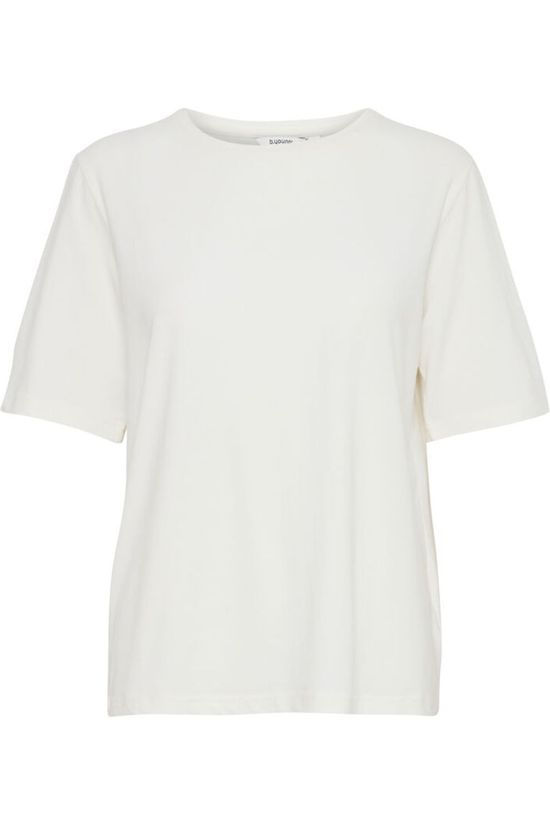 B.Young T-Shirt Pamila Half Sl Off White