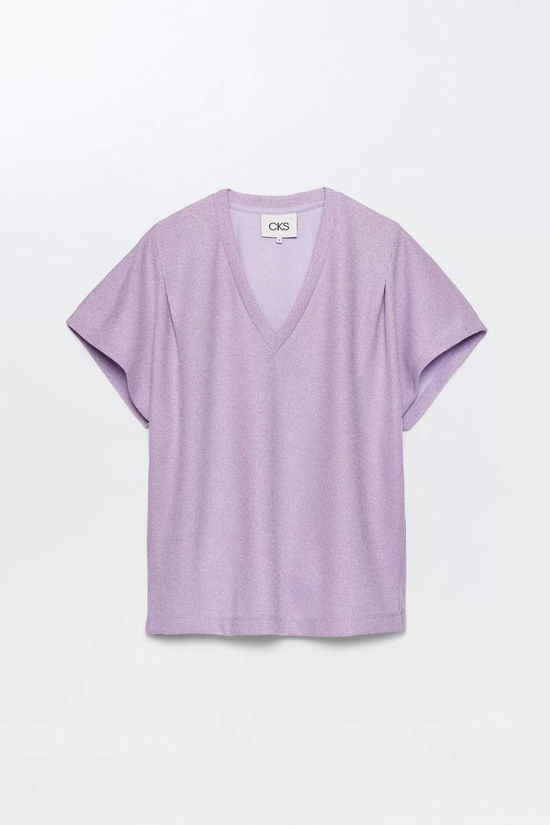 CKS Dames T-Shirt Jazzless Purple Light