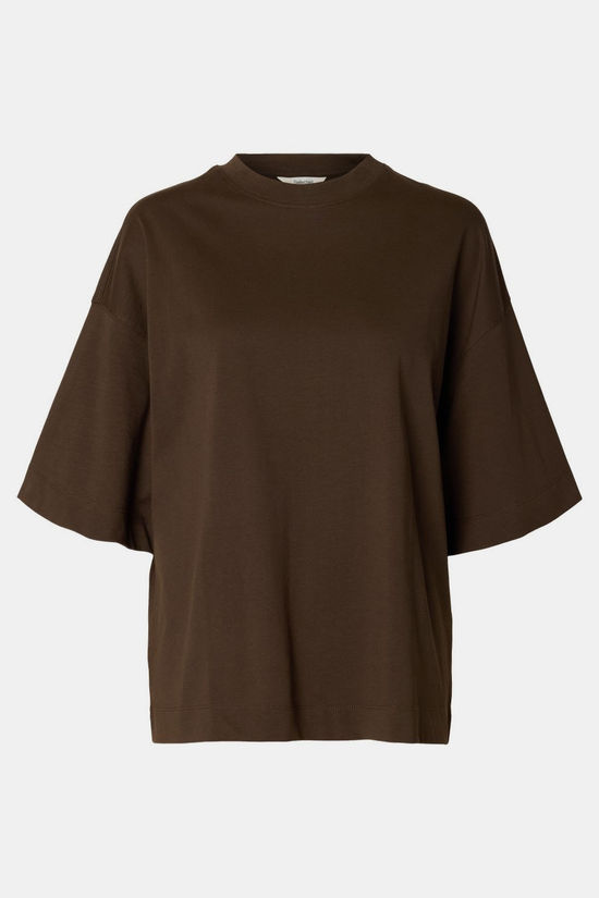 Selected T-Shirt Colwoman Oversized Delicioso