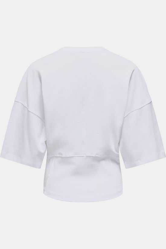Only T-Shirt Lumi Bright White Fit:Corset Cutlines