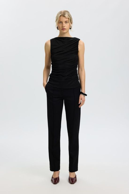Selected Débardeur Slwmira Fitted Sl Black