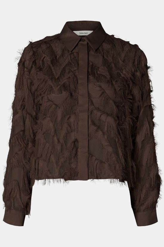 Selected Chemise Myline Fluffy Cropped Delicioso