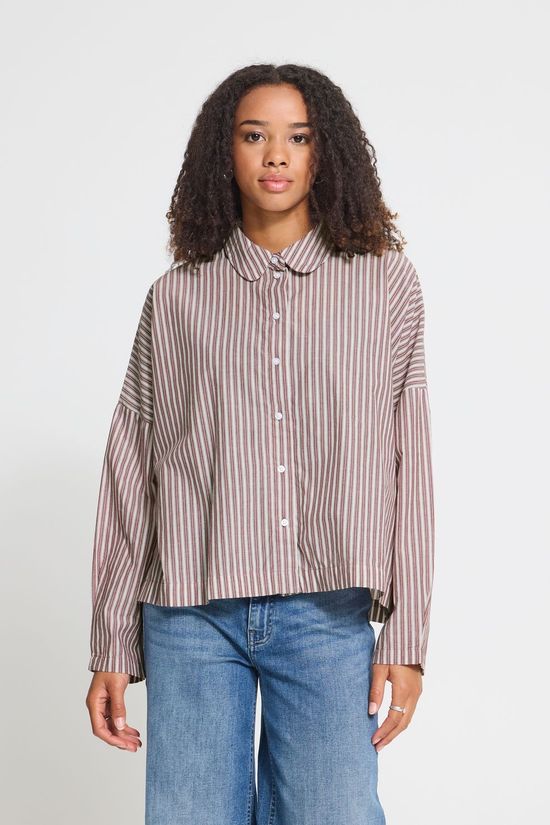 Ichi Chemise Giley Zinfandel Stripe