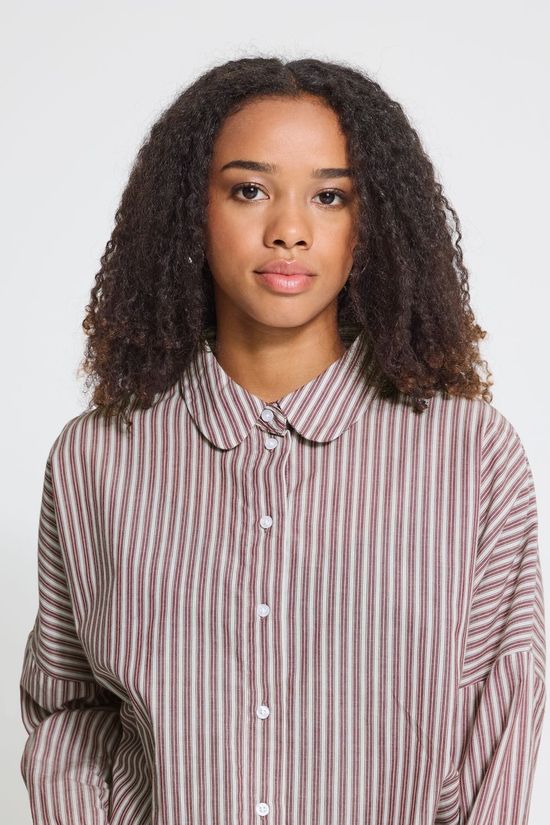 Ichi Chemise Giley Zinfandel Stripe
