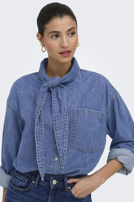 Only Chemise Alisia Medium Blue Denim