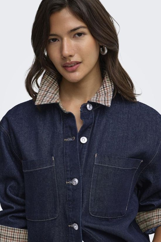 Only Chemise Vera Dark Blue Denim
