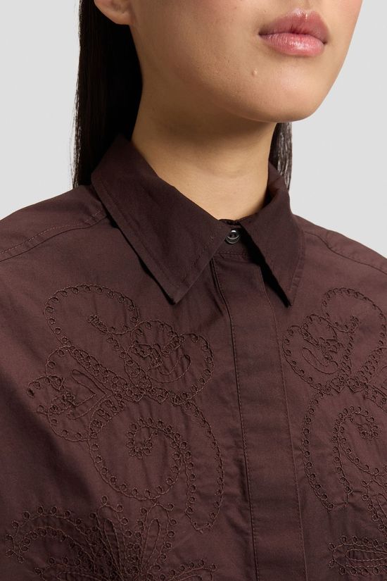 LEE Hemd Cuffed Shirt Chocolate Torte Chocolate Torte
