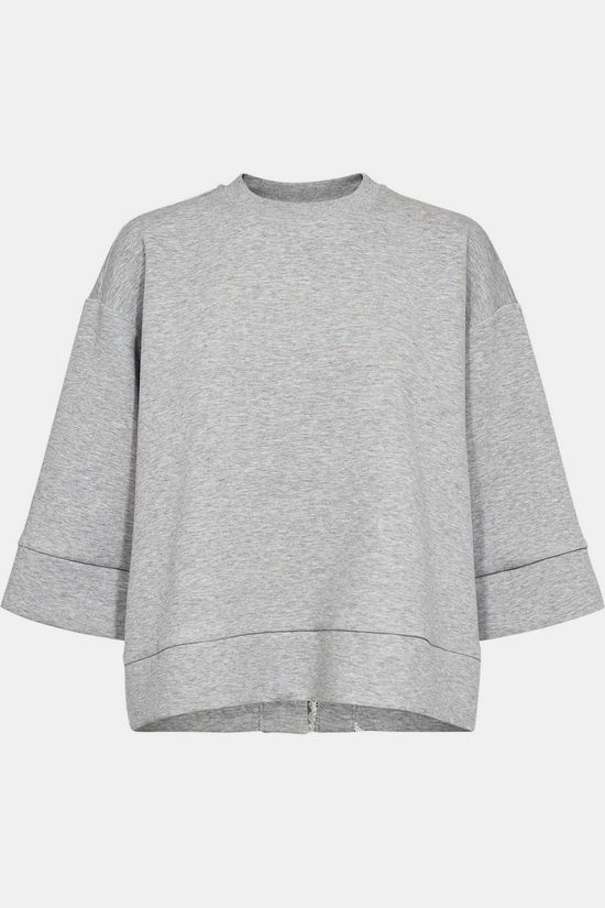Numph Trui Nathalie Medium Grey Mel