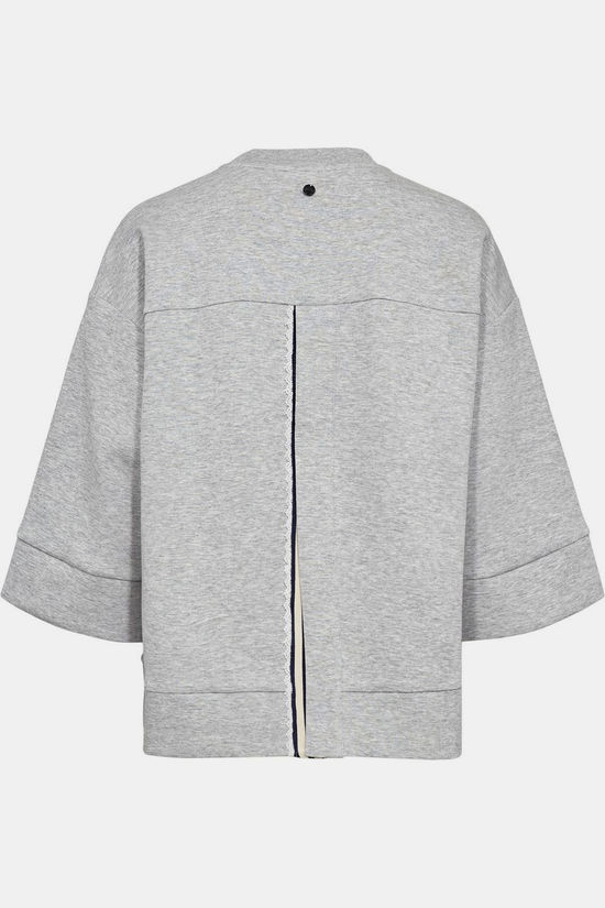 Numph Trui Nathalie Medium Grey Mel