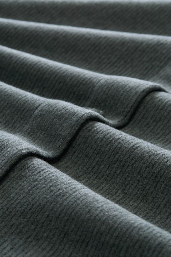 Tom Tailor Pull Wide Roll Neck Cosy Rib Dark Olive Melange