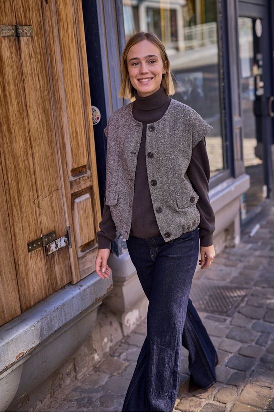 Jc Sophie Sous-Pull Dark Brown