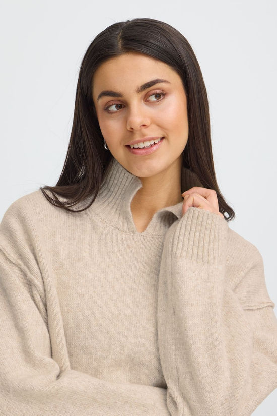 Fransa Coltrui Gigi Oatmeal Melange