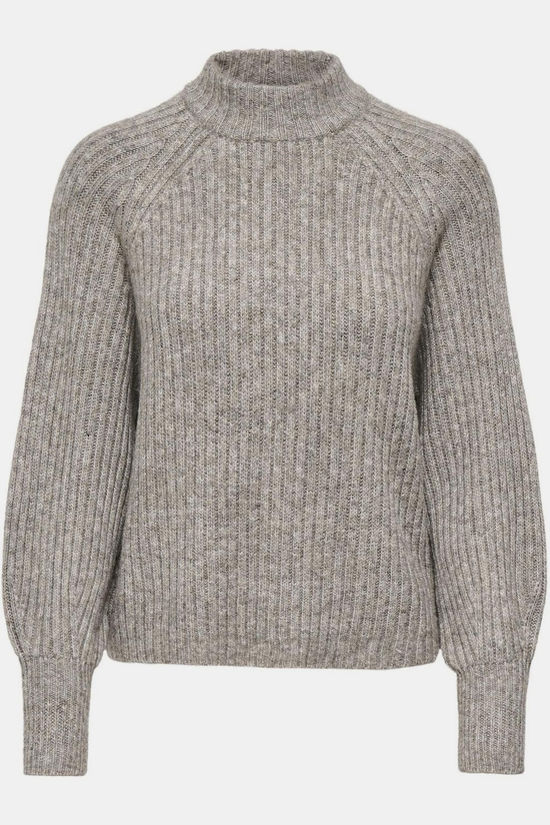 Only Sous-Pull Silver Mink Melange