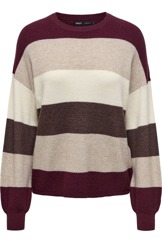 Only Pull Atia Zinfandel Stripes:W. Whitecapgray/Silvermink/Chico