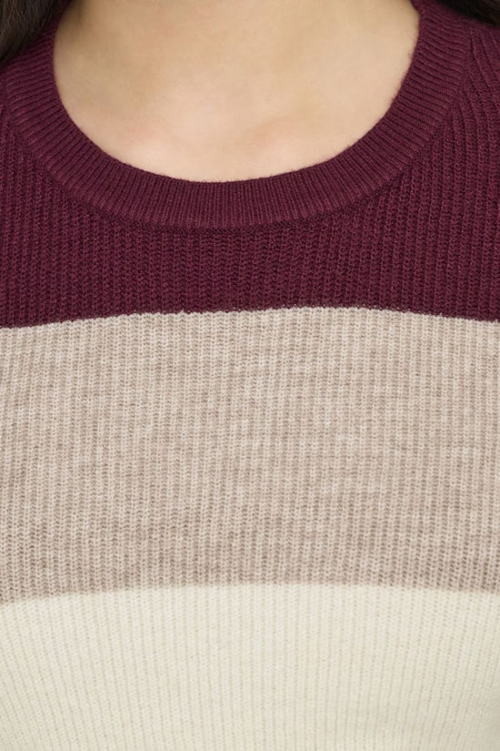 Only Pull Atia Zinfandel Stripes:W. Whitecapgray/Silvermink/Chico