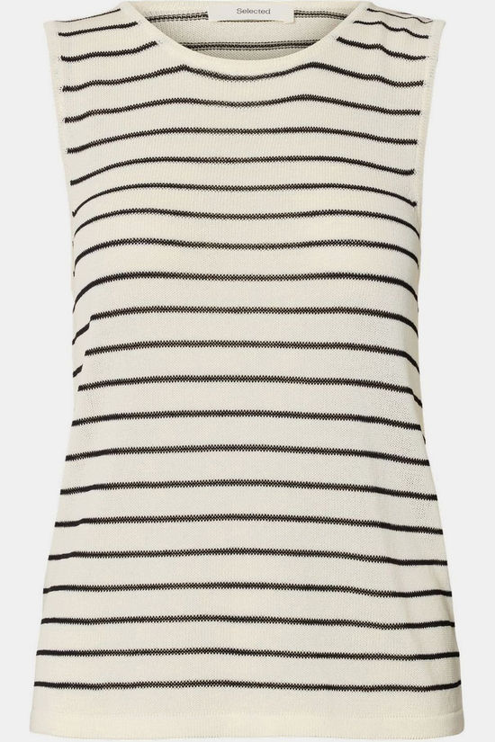 Selected Pull Moon Sus Birch / Stripes:Black