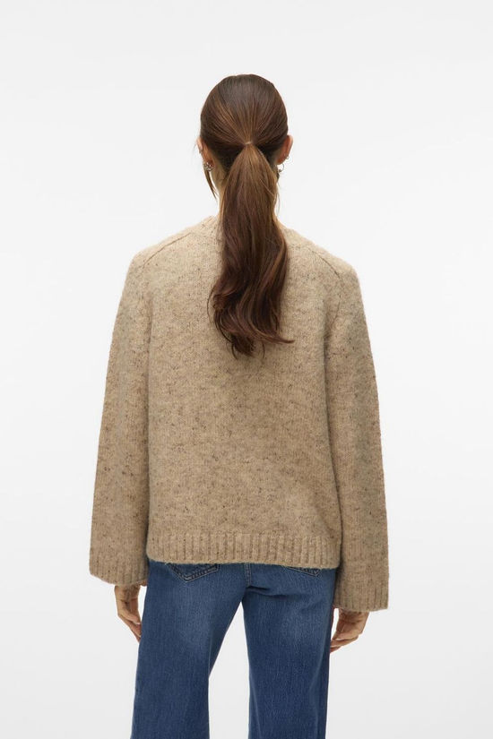Vero Moda Pull Ingrid Silver Mink Detail:W. Melange Ll13 From Color Book