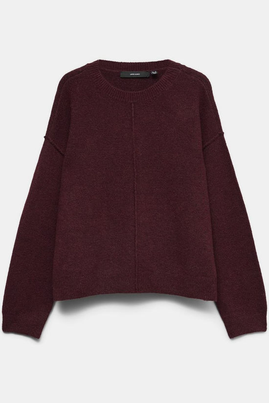 Vero Moda Pull Besti Windsor Wine Melange