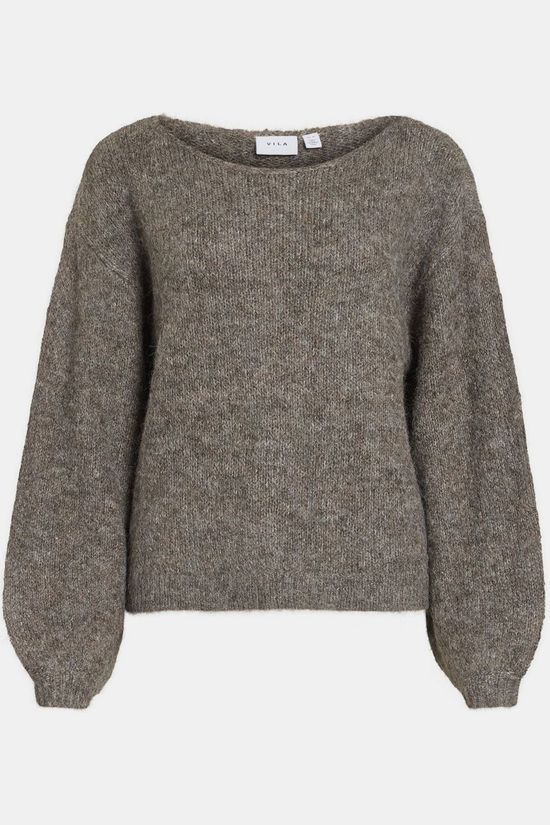 Vila Pull Marley Falcon Detail:Melange