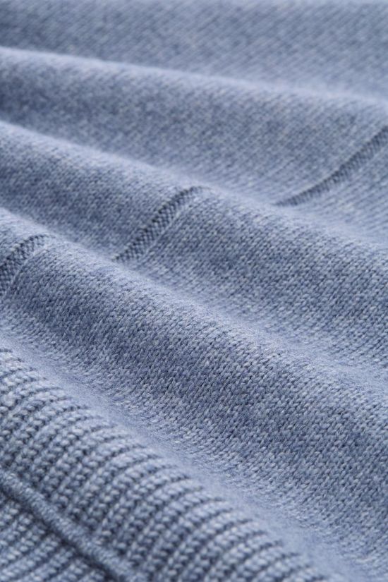 Tom Tailor Pull Cosy Crewneck Fern Blue Melange