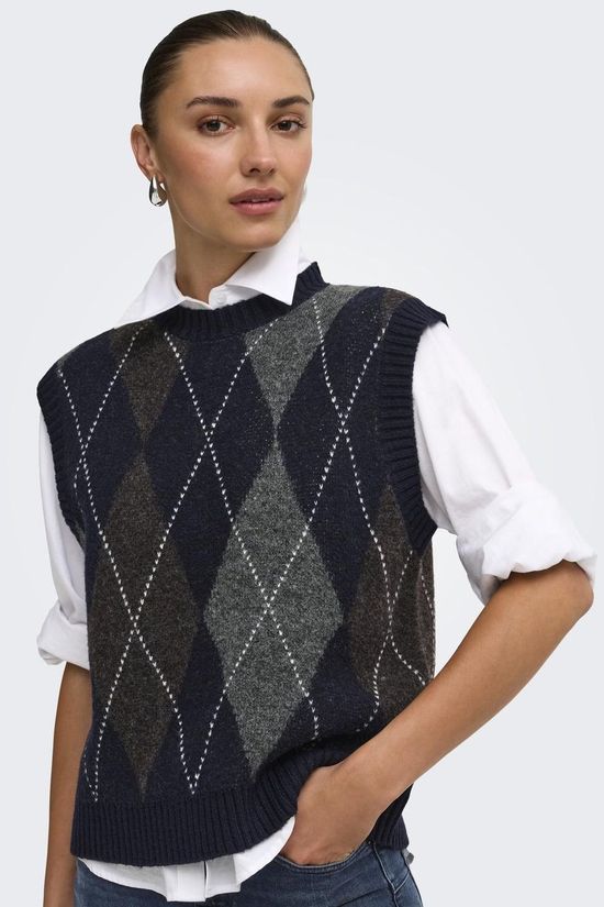 Only Pull Rhombus Night Sky Pattern:Harlequin