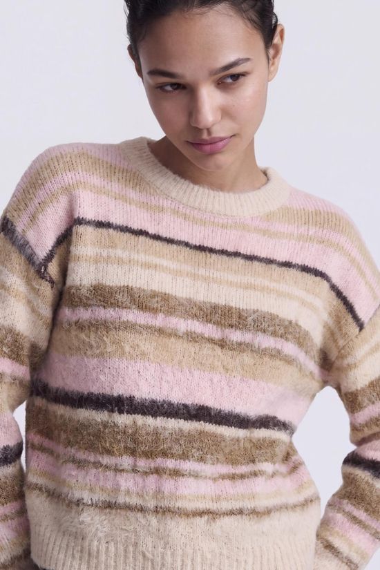 Only Pull Peril Birch Stripes:Thin/Humus/Breen/Coffee B/Pale L
